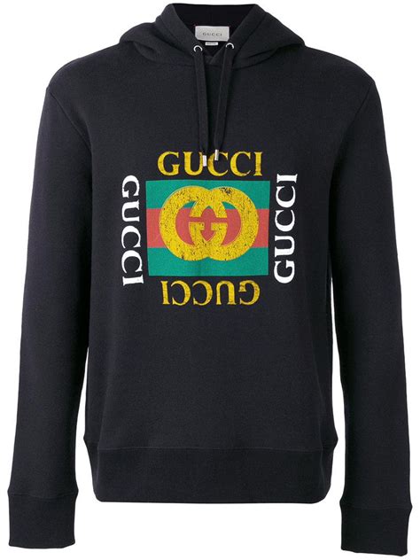 hooded men's gucci|gucci laid back hoodie men.